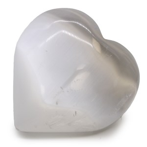 Selenite Heart - Cleansing & Clarity Crystal (10cm)